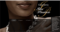 Desktop Screenshot of gioielleriaideepreziose.com